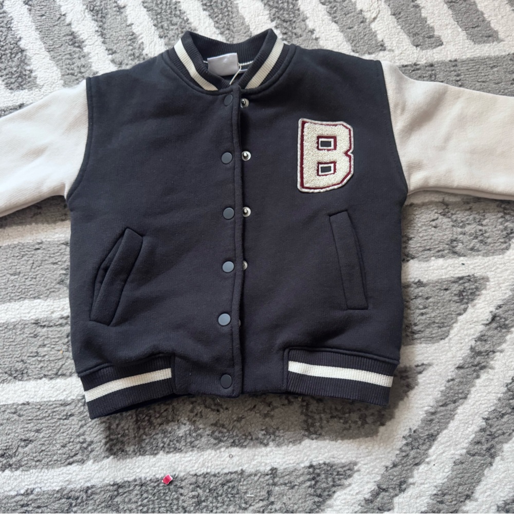 Toddler letterman jacket- worn once
